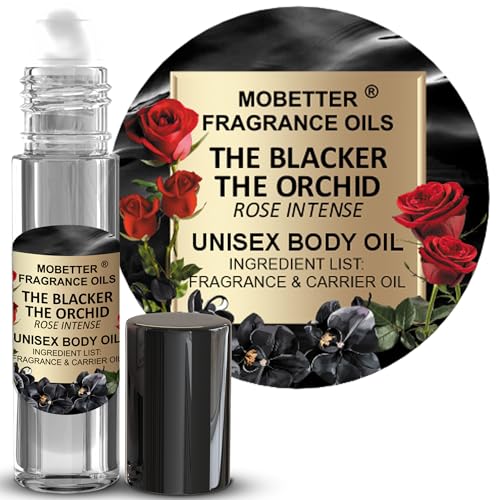 MOBETTER FRAGRANCE OILS The Blacker The Orchid Rose Intense - Product Imagery