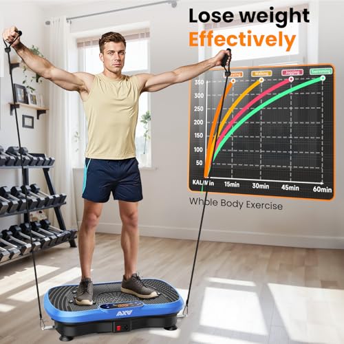 Vibration Plate Exercise Machine Fitness Platform Body Vibrating - Product Imagery