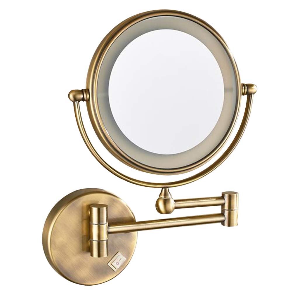 Makeup Vanity Mirror LED Lighted Two Sided Bathroom Mirror - EHGLGFTK Official Imagery - 6