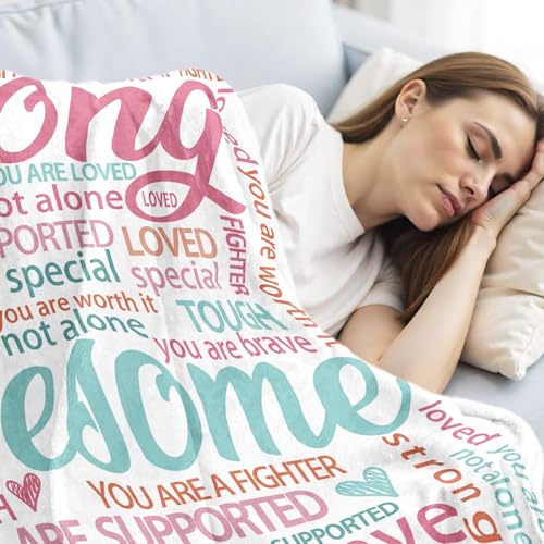 Super Soft Hug Blanket for Women - Inspirational Healing Gift - Product Imagery