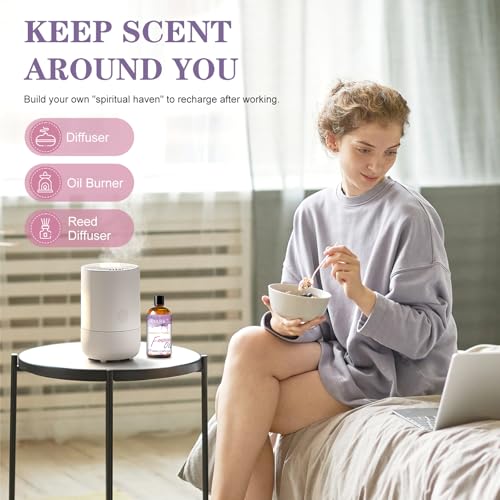 EUQEE 100ML/3.38 Fl Oz Coconut & Vanilla Fragrance Oil with - Product Imagery