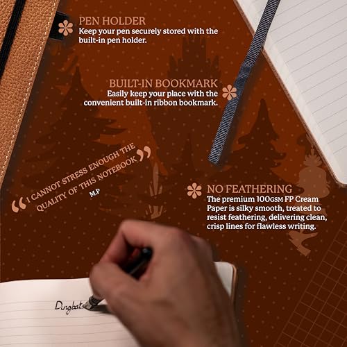 Dingbats* - Wildlife A4 Lined Notebook - Extra Large Hardcover - Product Imagery