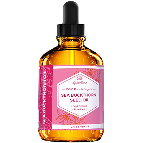 Leven Rose Sea Buckthorn Seed Oil, 100% Pure Unrefined Cold - Product Imagery