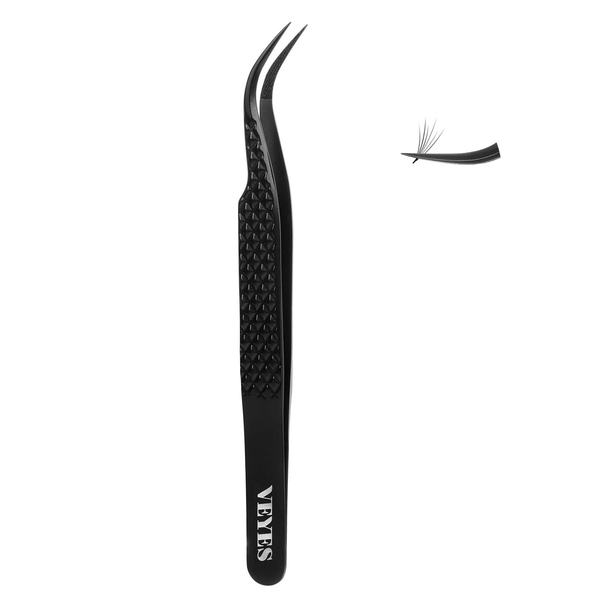 VEYES INC Lash Tweezers for Eyelash Extensions Fiber Tip - VEYES INC Official Imagery - 8