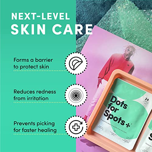 Dots for Spots Patches For Face - Fast Acting, Translucent - Product Imagery