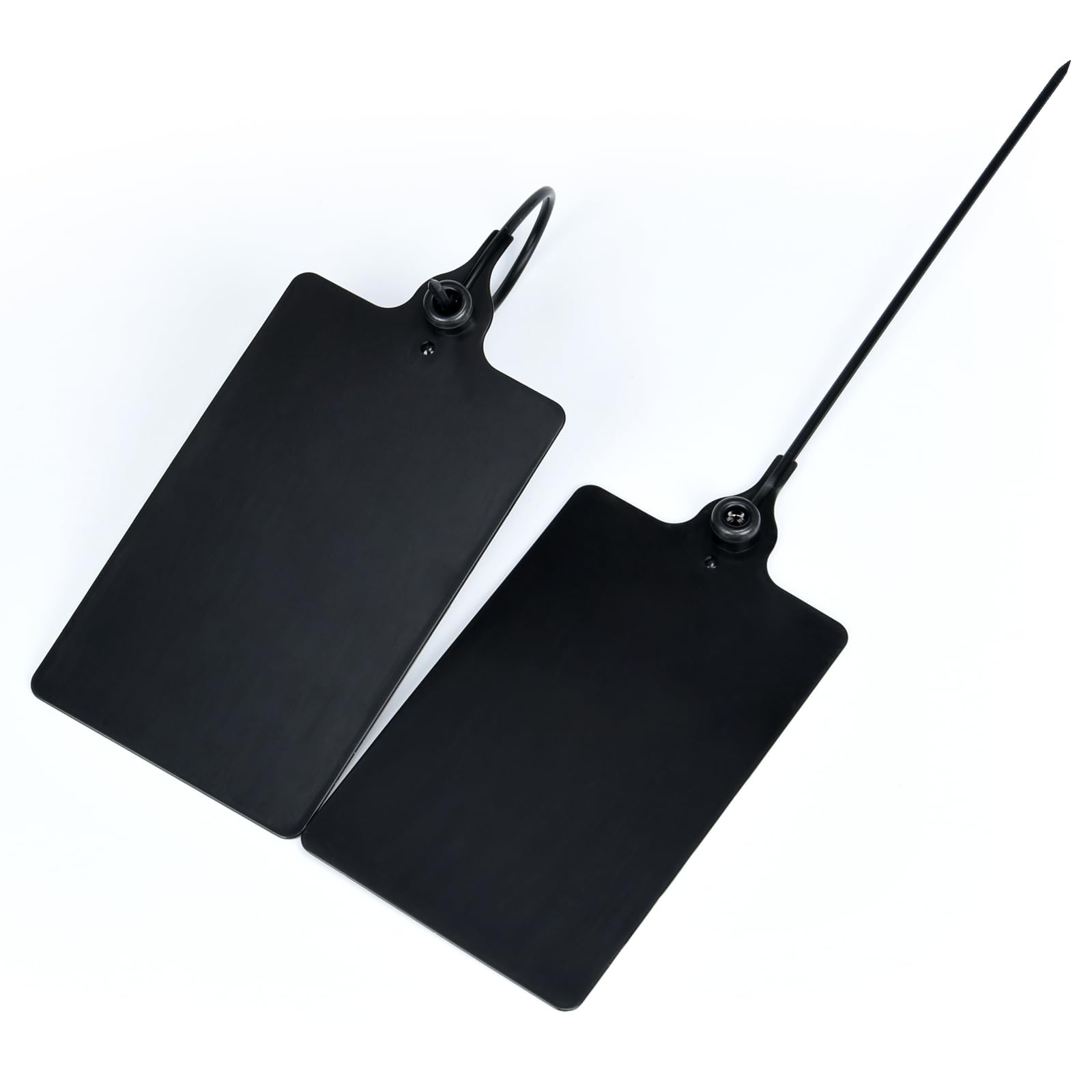 LeadSeals 100 Plastic Shipping Tags - Waterproof, Writable, Hangi - LeadSeals Official Product View 9