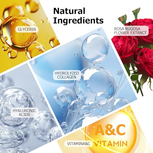 30 Pairs Lip Masks & Eye Masks,Gold Under Eye Patches for - Product Imagery