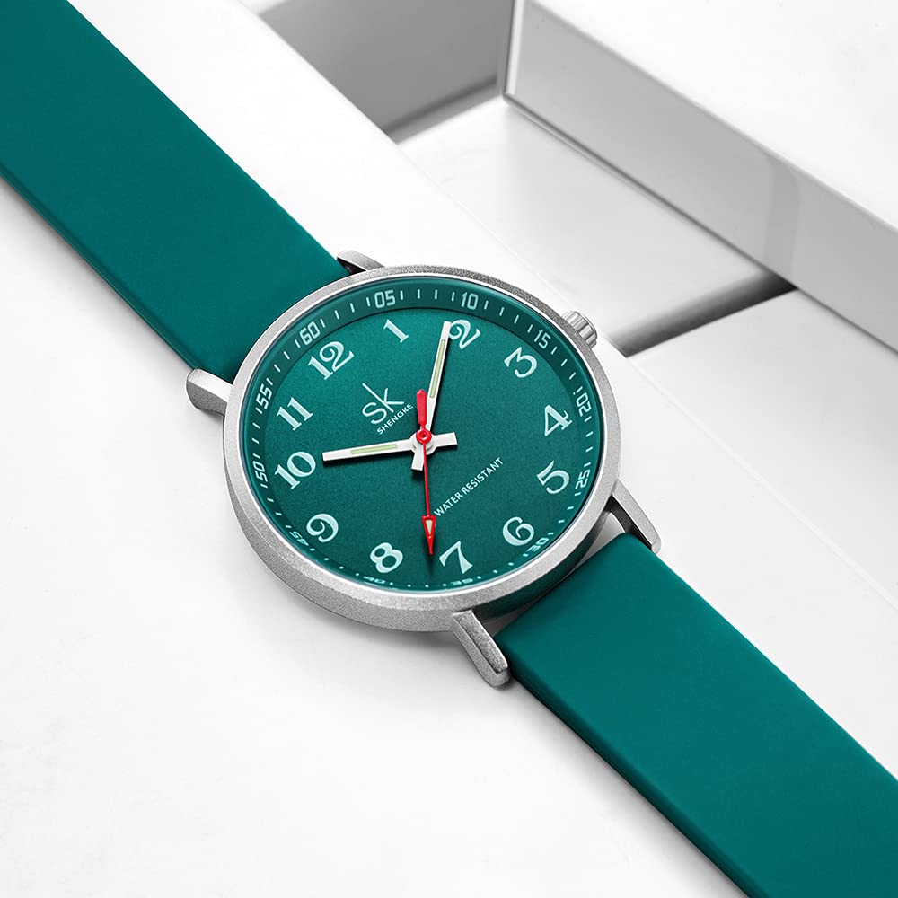 SHENGKE Casual Fashion Women Sport Watch Sweat Resistant - SHENGKE Official Imagery - 8