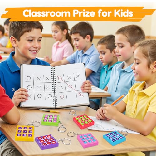 24PCS Tic Tac Toe Game Party Favors Goodie Bags Stuffers for - Product Imagery