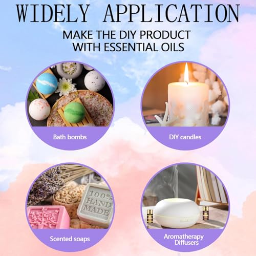 Essential Oils Set - Top 15 Scents for Diffuser, Humidifier, - Product Imagery