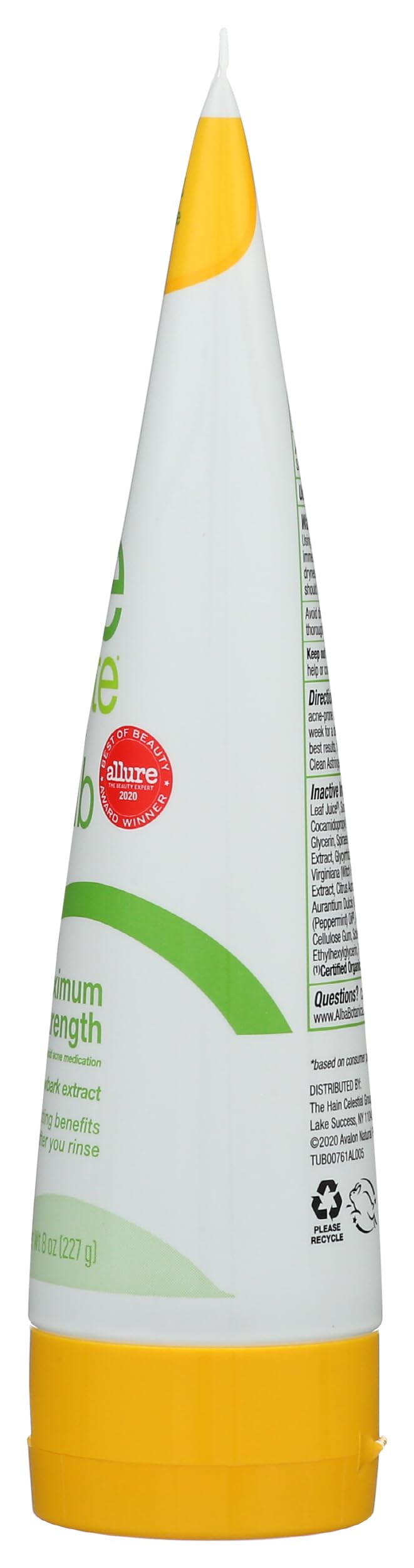 Alba Botanica Acnedote Maximum Strength Face & Body Scrub for Acne Treatment, - Alba Botanica Official Product View 8