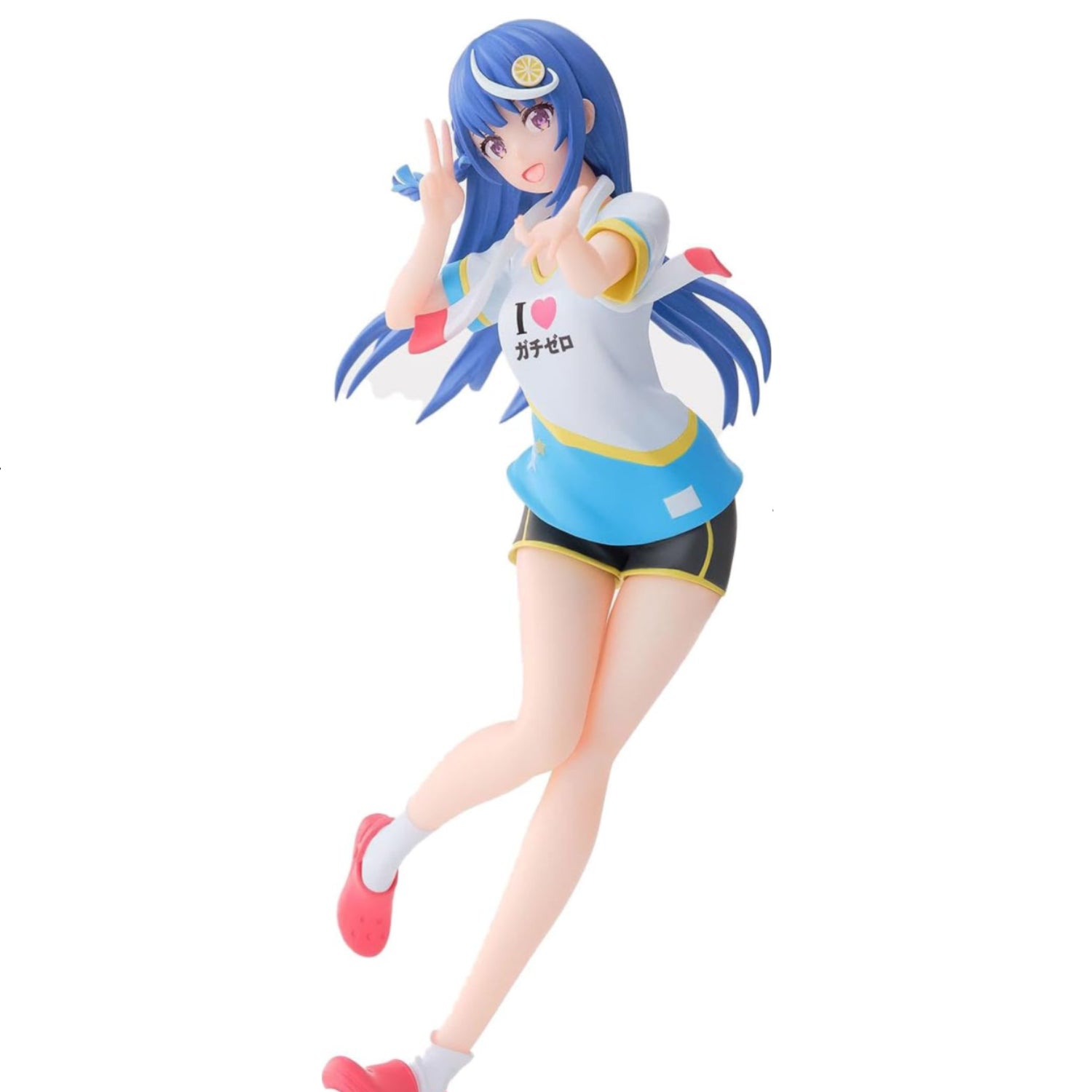 SEGA Desktop x Decorate Collections TV Anime VTuber Legend figure with vibrant colors and detailed design.