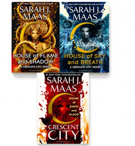 Crescent City Complete 3 Book Collection by Sarah J. Maas- House - Product Imagery
