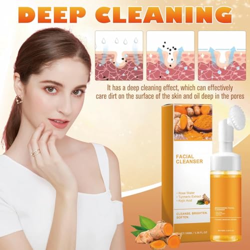 TPTAL Turmeric Wash and Care Two Piece Set, Tuemeric Facial - Product Imagery