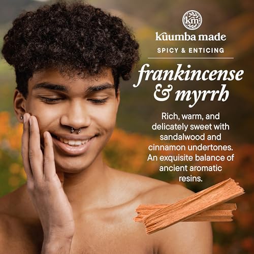 Kuumba Made Frankincense & Myrrh Fragrance Oil Roll-On, Vegan, - Product Imagery
