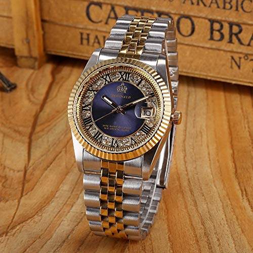 Small Gold Plated Fashion Stainless Steel Waterproof Watch - Product Imagery