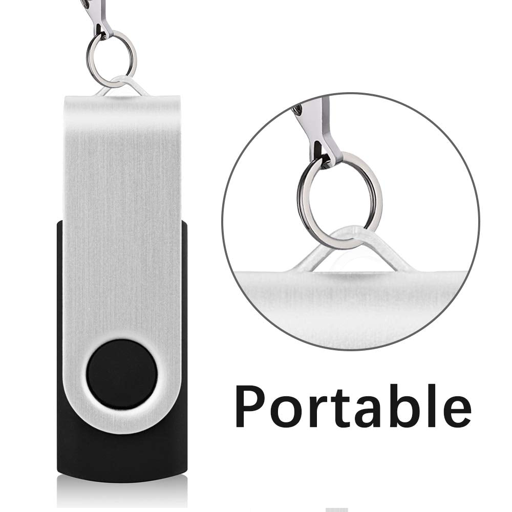 KEXIN 100 Pack 4GB Flash Drives - USB Thumb Drive, 4GB Memory Sti - KEXIN Official Product View 5