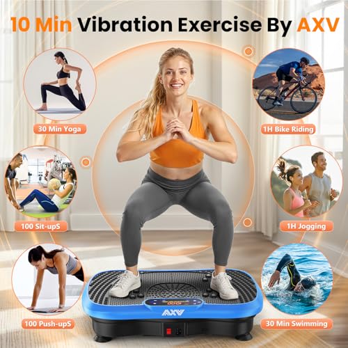 Vibration Plate Exercise Machine Fitness Platform Body Vibrating - Product Imagery