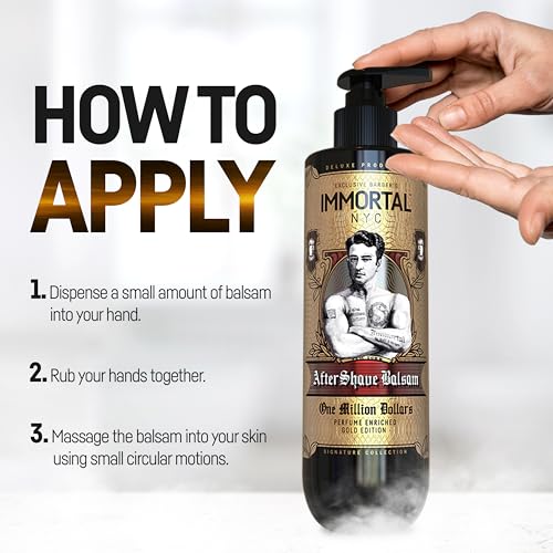 Immortal NYC 'The One In A Million Dollars' Aftershave Balsam - - Product Imagery