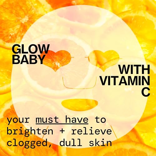 Pacifica Sheet Face Mask - Glow Baby Brightening Facial Mask - Product Imagery