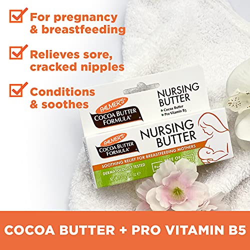 Palmer's Cocoa Butter Formula Nursing Butter for Breastfeeding - Product Imagery