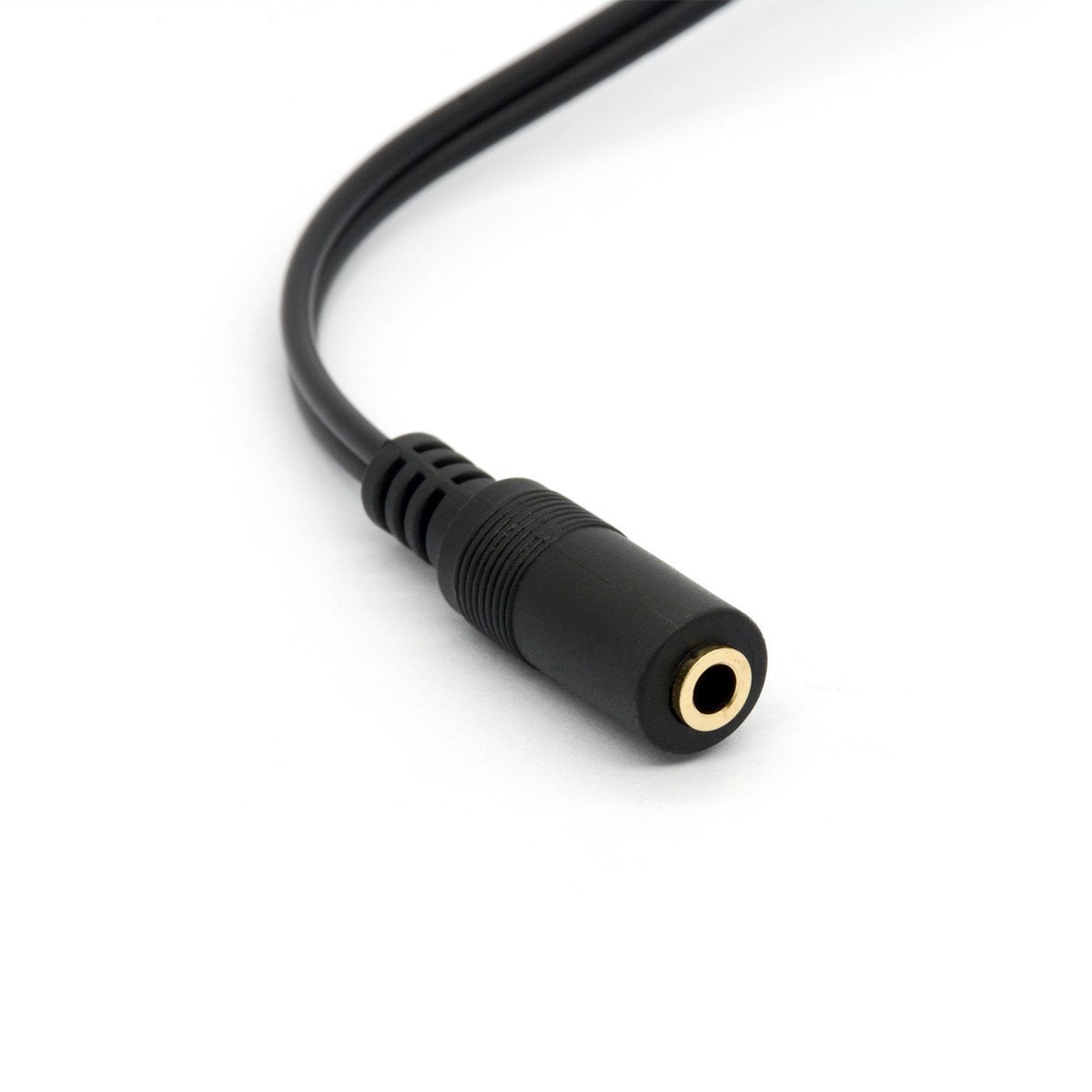 BSHTU 3.5mm Female to Dual RCA Phono Stereo Splitter Cable by BSHTU - Angle View 3