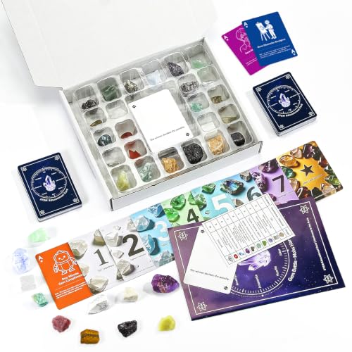 Rock Collection Starter Kit - Bulk Assorted Gemstones, Crystals, - Product Imagery