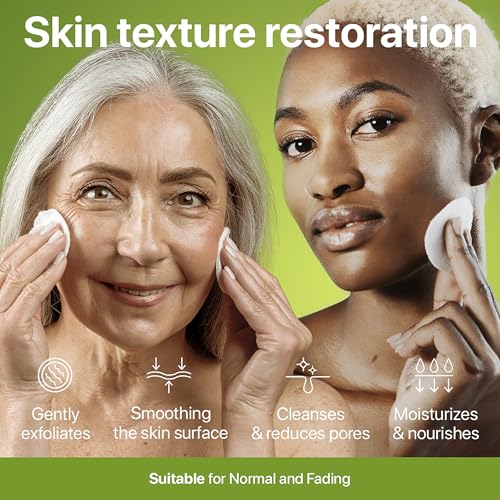 Glycolic Acid Resurfacing Pads - Facial Exfoliating Peel for - Product Imagery