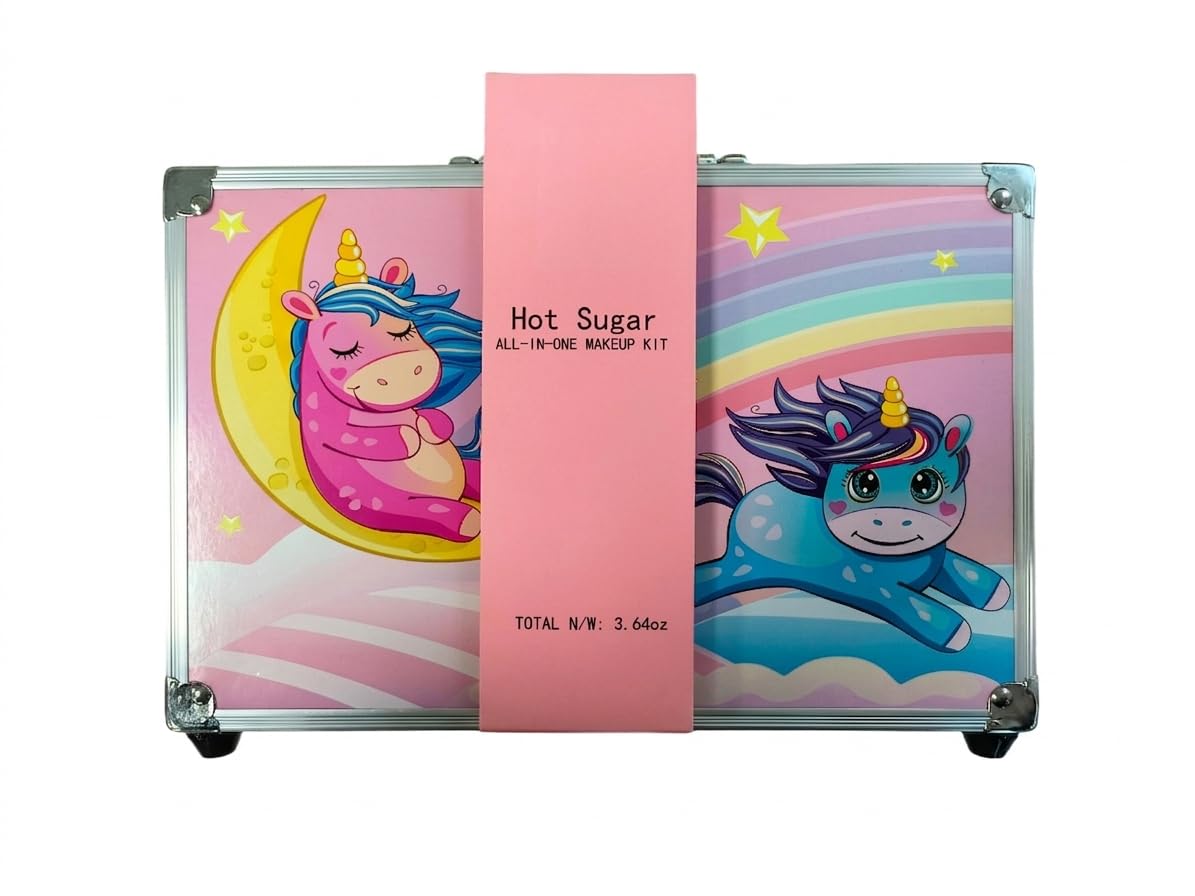 Hot Sugar Makeup Kit with Train Case for Teens - Hot Sugar Official Imagery - 7