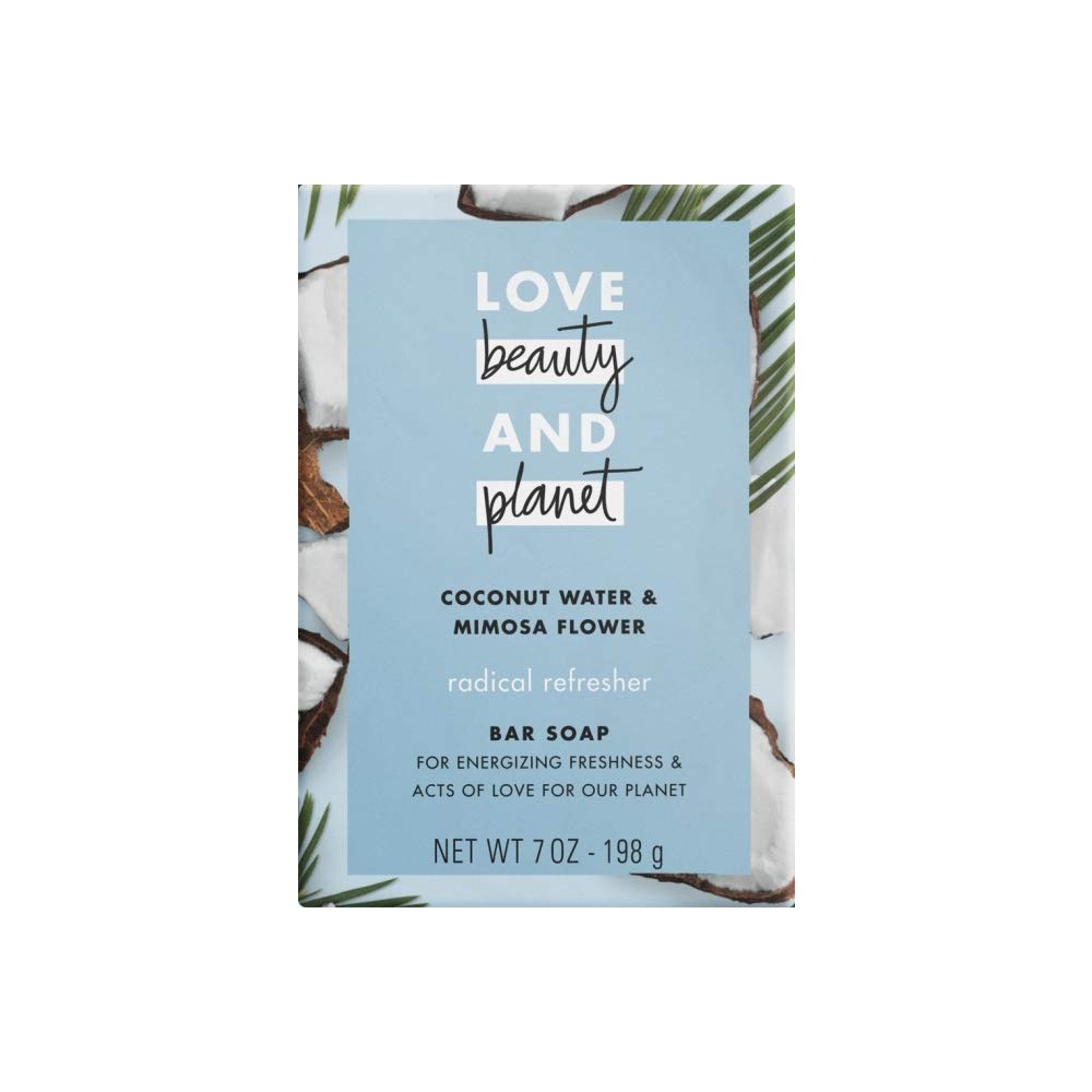 Love Beauty And Planet Coconut Water Mimosa Flower Bar Soap - Love Beauty And Planet Official Product Imagery - 2