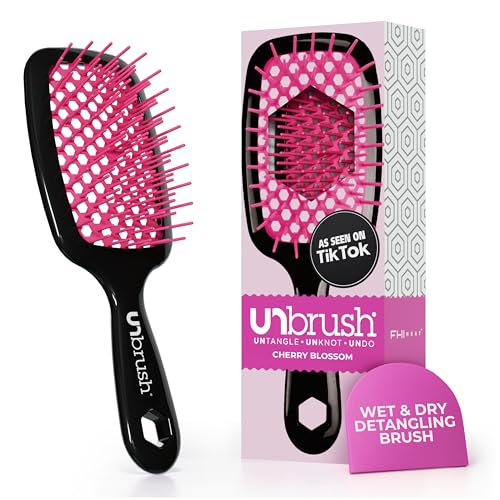 FHI Heat UNbrush Detangling Brush for Pain-Free Brushing on All Wet or - View 1