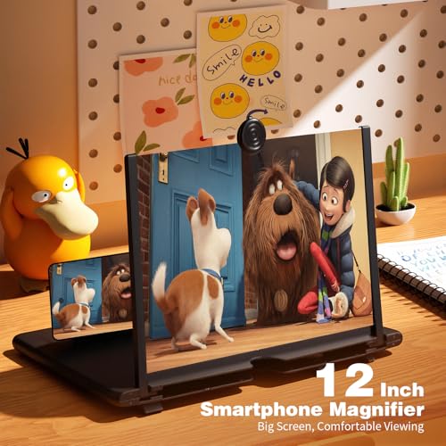 Screen Magnifier Cell Phone Gifts for Men Tech Gadgets Amplifier - Product Imagery