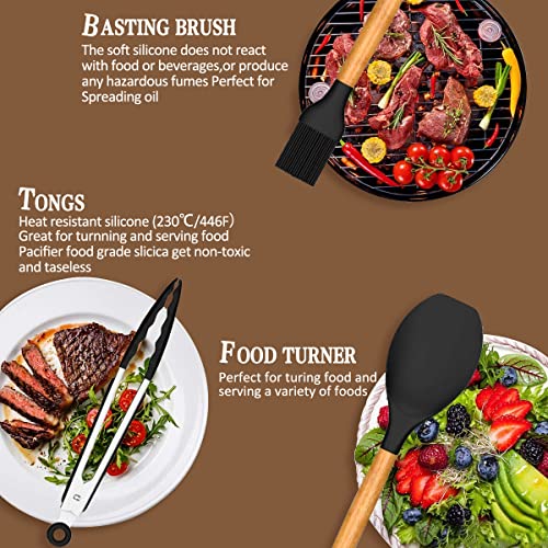Umite Chef Kitchen Cooking Utensils Set, 33 pcs Non-Stick - Product Imagery