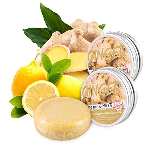 Starhig Ginger Hair Growth Shampoo Bars - Natural Organic Formula for Promoting - Starhig Official Product View 1