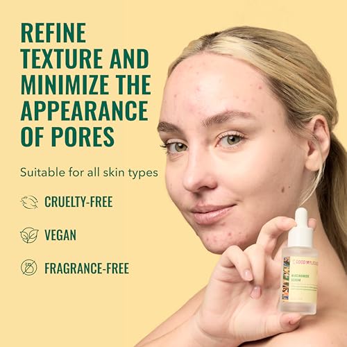 Good Molecules Niacinamide Serum 10%, Pore & Texture Serum, 1 fl - Product Imagery