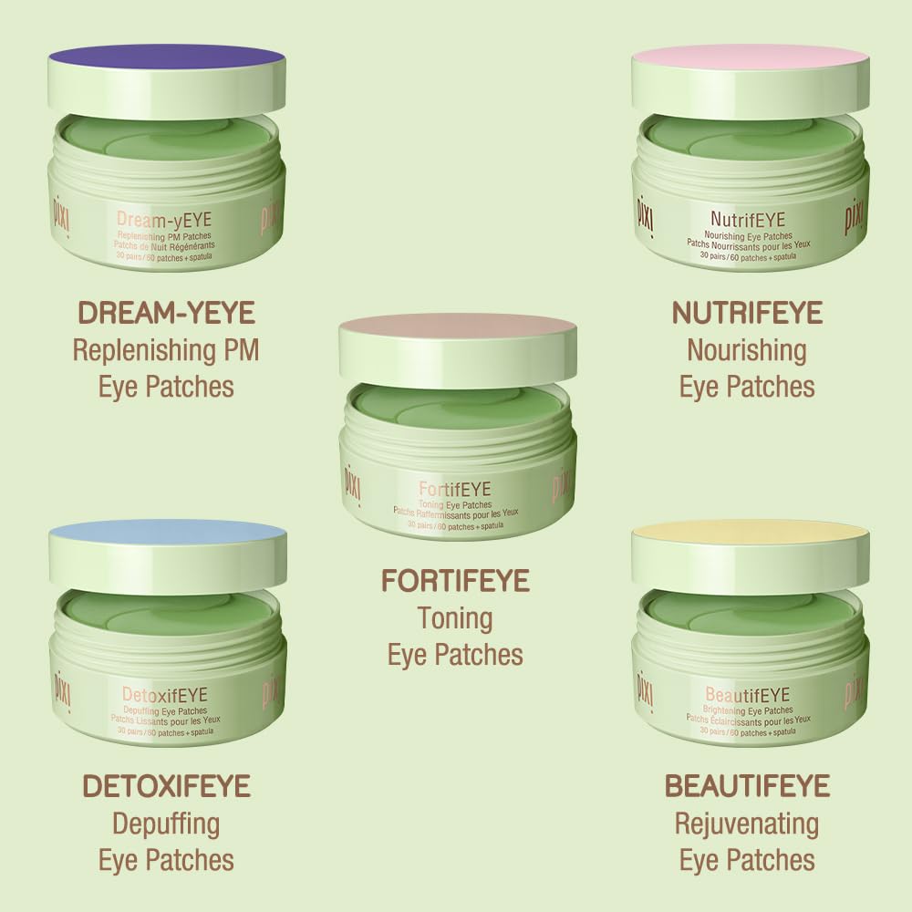 Pixi FortifEYE Under Eye Patches for Wrinkles and Puffy Eyes, Peptides - Pixi Official Product View 7