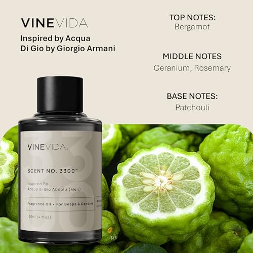 VINEVIDA [4oz] (Our Version of) Acqua Di Gio Fragrance Oil for - Product Imagery