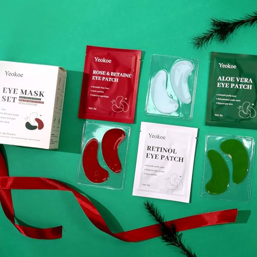 Under Eye Patches For Puffy Eyes and Dark Circles Wrinkle,30 - Product Imagery