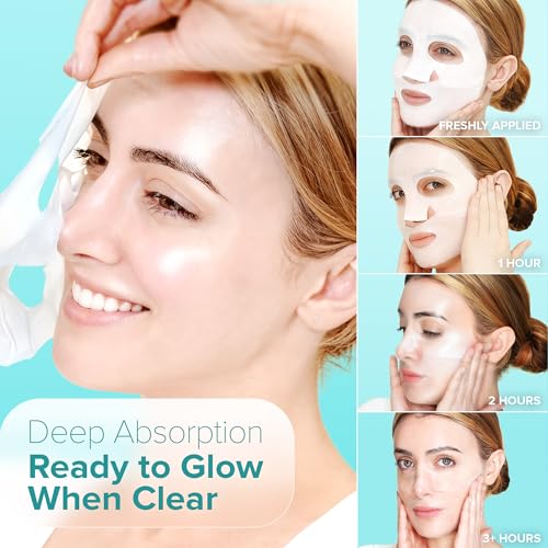 Ebanel Bio Collagen Face Mask, Hydrating Overnight Korean Face - Product Imagery