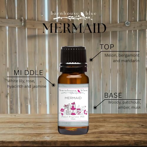 Barnhouse Blue Mermaid 10mL Premium Fragrance Oil - for Candle, - Product Imagery