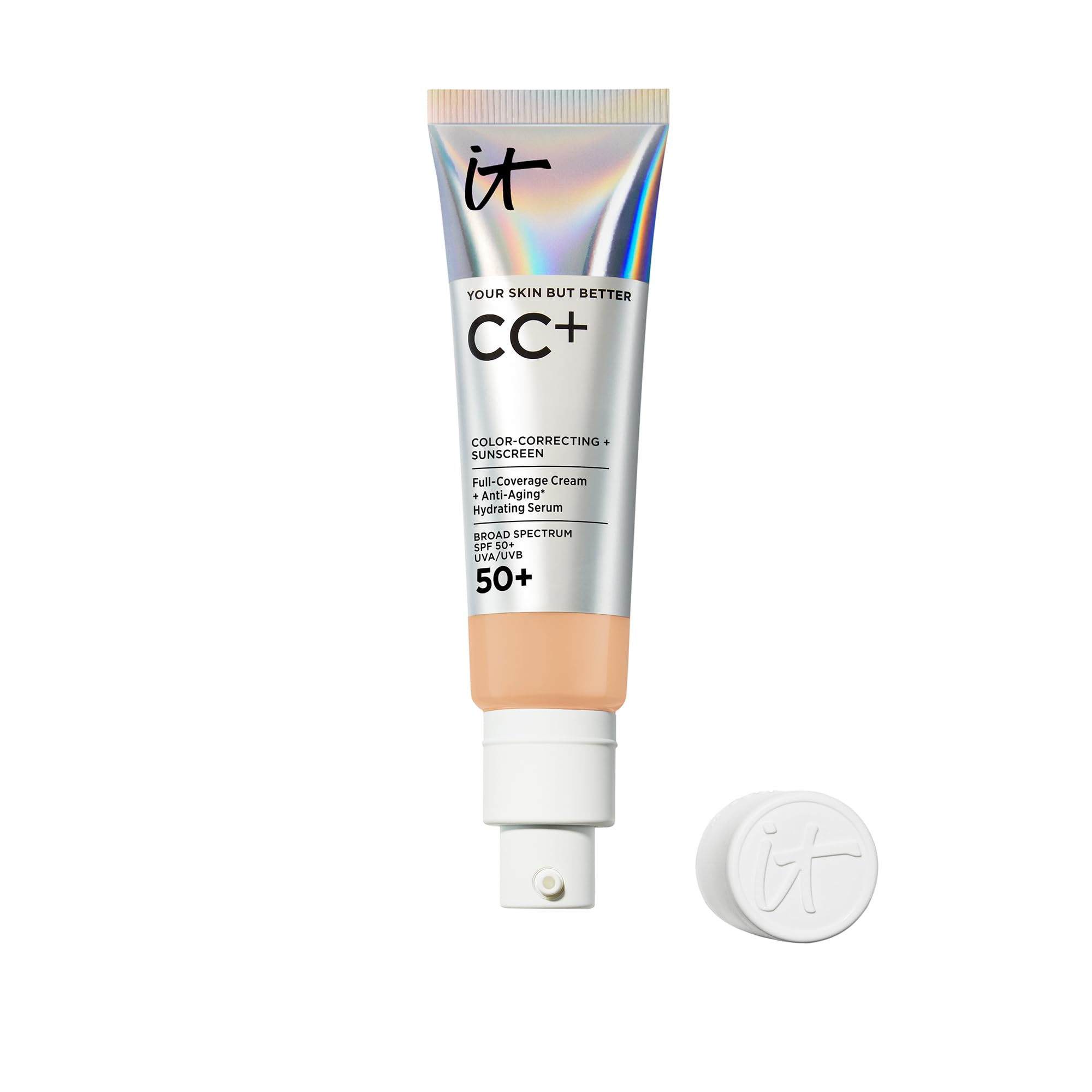 IT Cosmetics CC Cream with SPF 50 Full Coverage Foundation - Elefair Store Official Product Imagery - 1