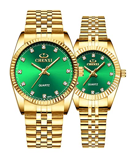 MASTOP Luxury Women Men Couples Quartz Watches Calendar Sports - Product Imagery