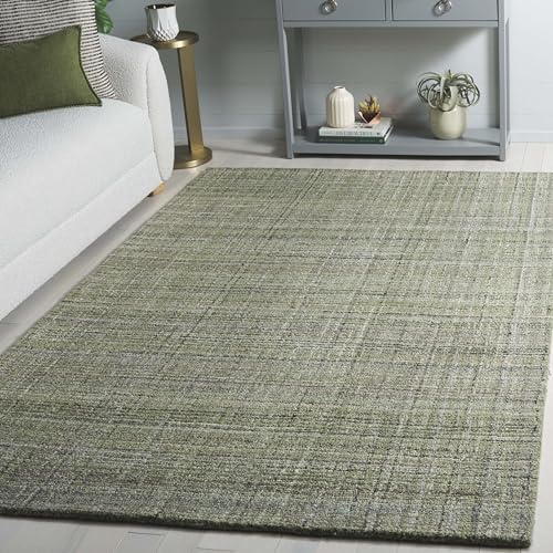 SAFAVIEH Abstract Collection Accent Rug - 4' x 6', Green, - Product Imagery