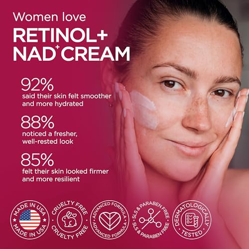 Retinol & Collagen Face Cream with Hyaluronic Acid 1.7 Oz - Product Imagery