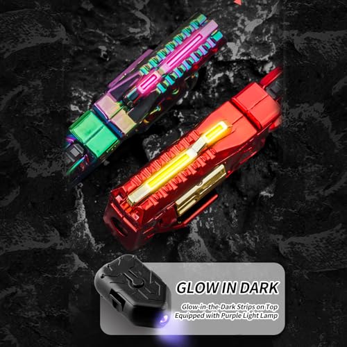 Fidget Toys Adults Metal Gun: Fidget Toy Rotating Stress Relief - Product Imagery