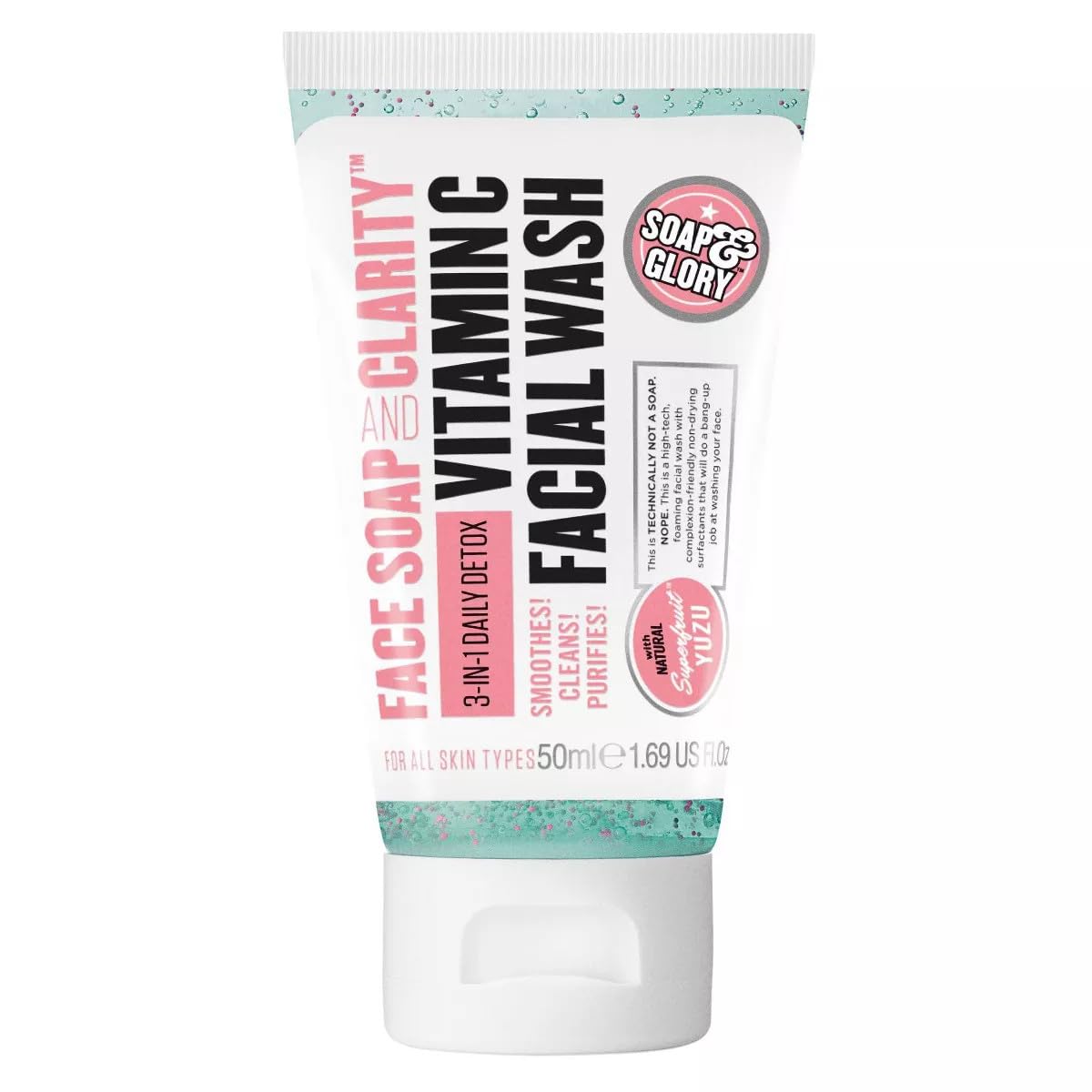 Soap &amp; Glory, Face Soap and Clarity, 3-IN-1 Daily Detox, - Soap &amp; Glory