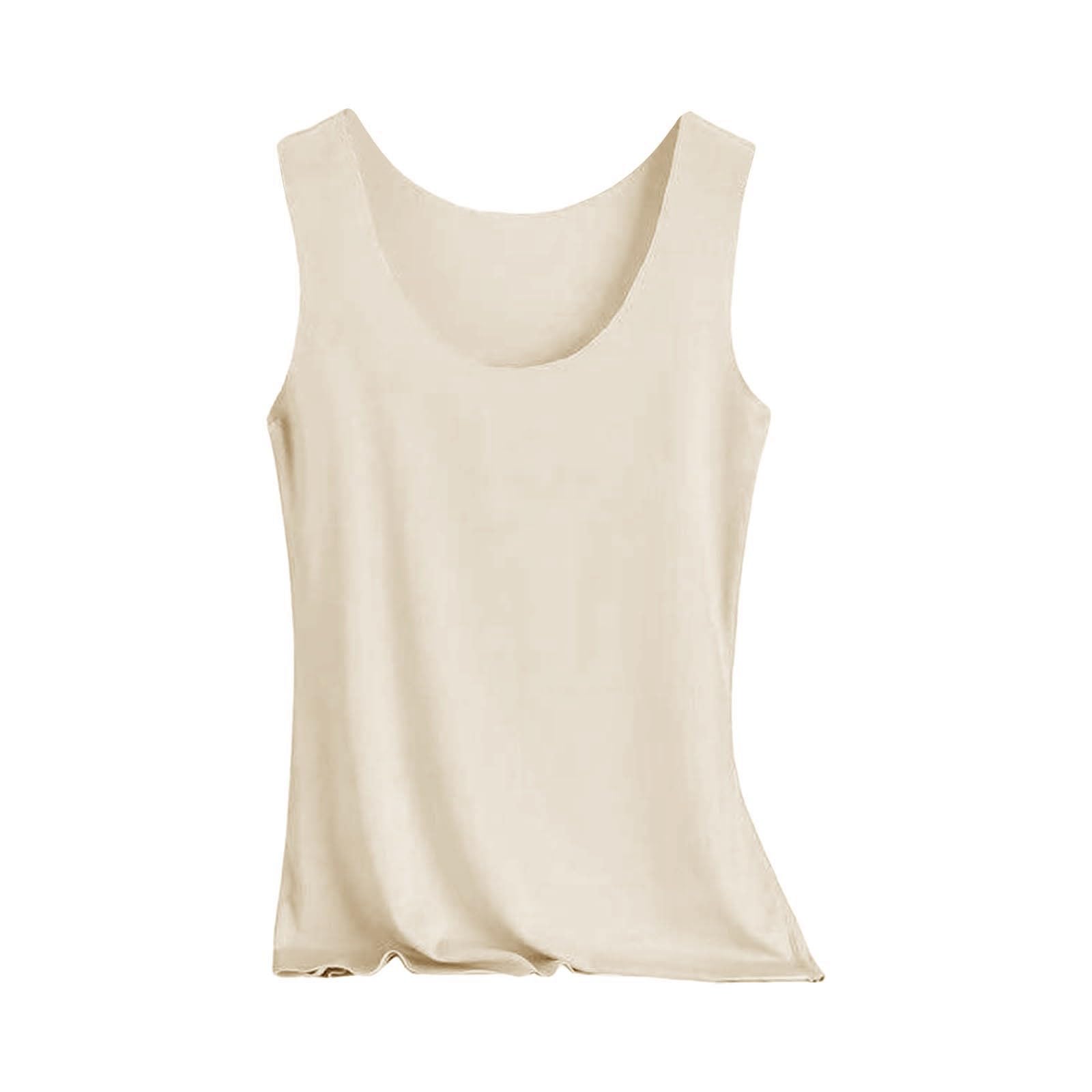 Tank Tops For Women 2025 Summer Ice Silk Camisole Tops Seamless Deep S - View 8