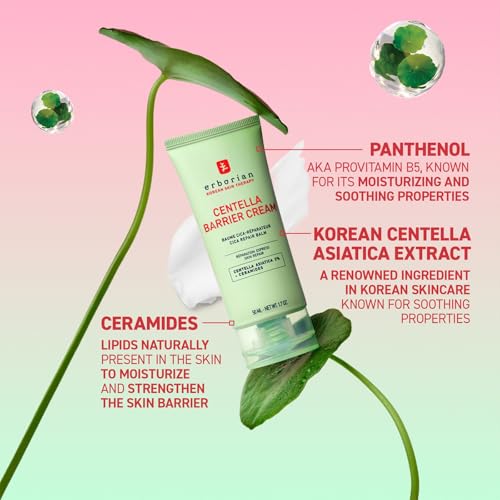 Erborian Centella Barrier Cream with Ceramides, Korean Skincare - Product Imagery
