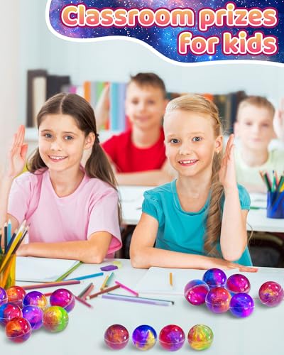 24 Pack Galaxy Slime Party Favors Classroom Prizes for Kids - Product Imagery