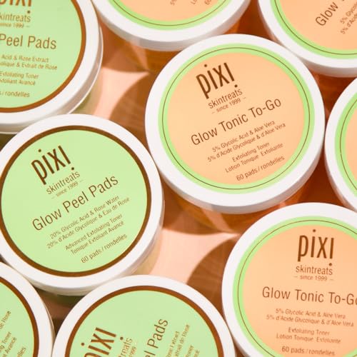 Pixi Beauty Glow Peel Pads | Exfoliating Treatment Contains 20% - Product Imagery